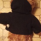 Officially Licensed NFL Pittsburgh Steelers Plush Teddy Bear Black Hoodie — photo 2