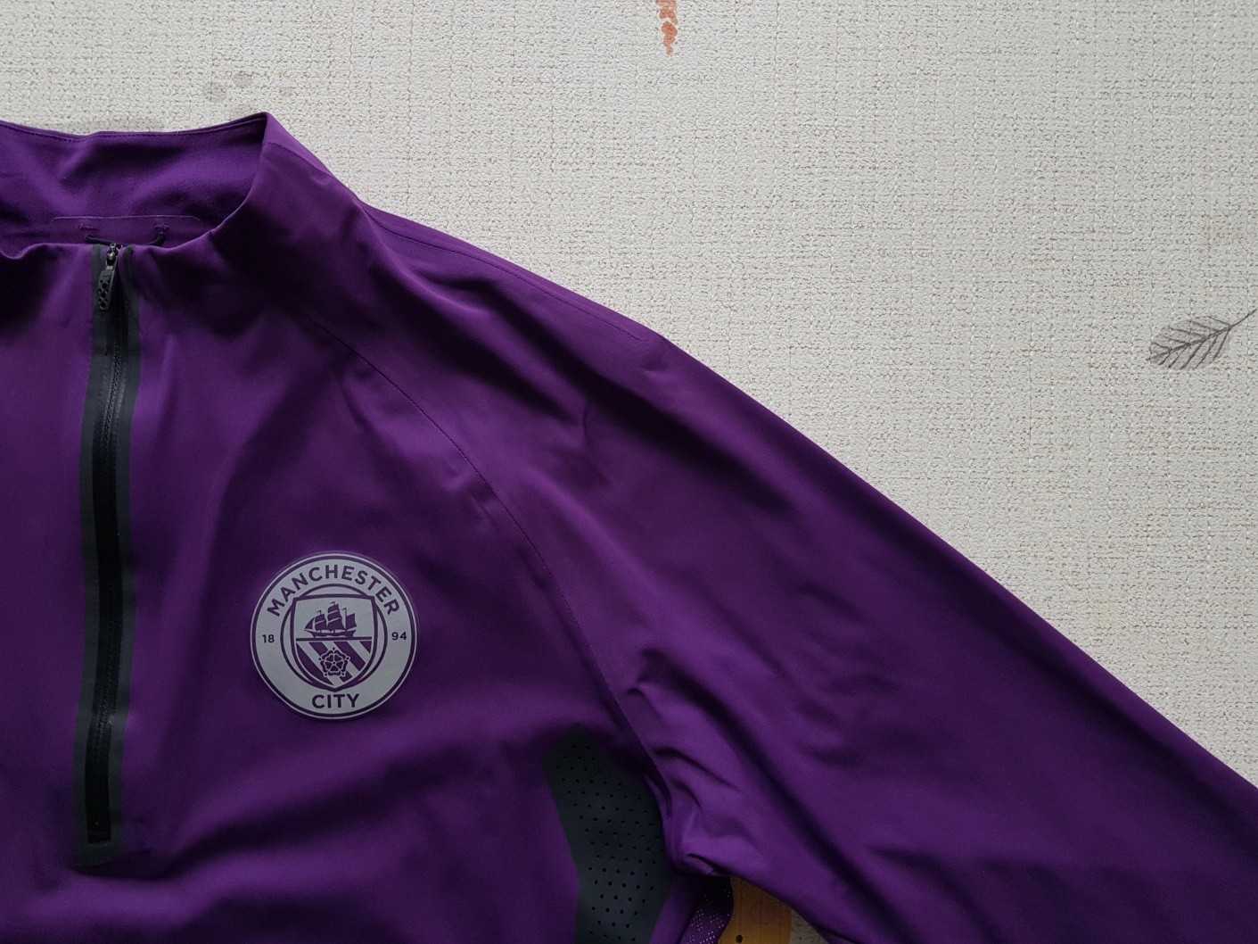 SACAI X NIKE NIKE MANCHESTER CITY TRAINING DRILL TOP PULLOVER GIACCA EDIZIONE GIOCATORE TAGLIA M