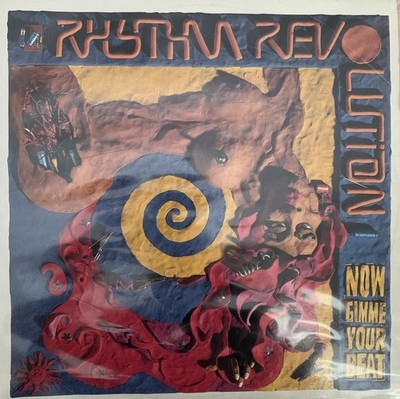 Rhythm Revolution - Now Gimme Your Beat 12'' Vinyl Techno VG