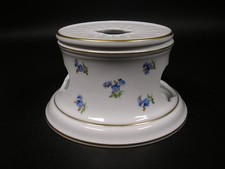 MEISSEN PORZELLAN*STÖVCHEN 2tlg.*STREUBLÜMCHEN*GOLDRAND*1.WAHL*