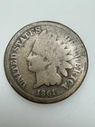 1861 Indian Head Small Cent 1C Circulated