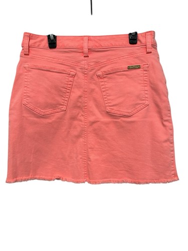 Lilly Pulitzer Kooper hoch taillierter Rock in der Farbe "Papaya Punch". Größe 2 - Bild 8 von 8