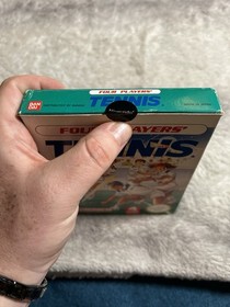 Four Players Tennis Nintendo NES PAL UK Boxed Complete Manual & Inserts