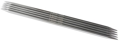 2 Pack - KnitPro-Nova Cubics Double Point Knitting Needles 6''-Size 6/4.00mm - 5A