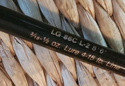 Near Mint Fenwick Legacy LG 86c L-2 8'6