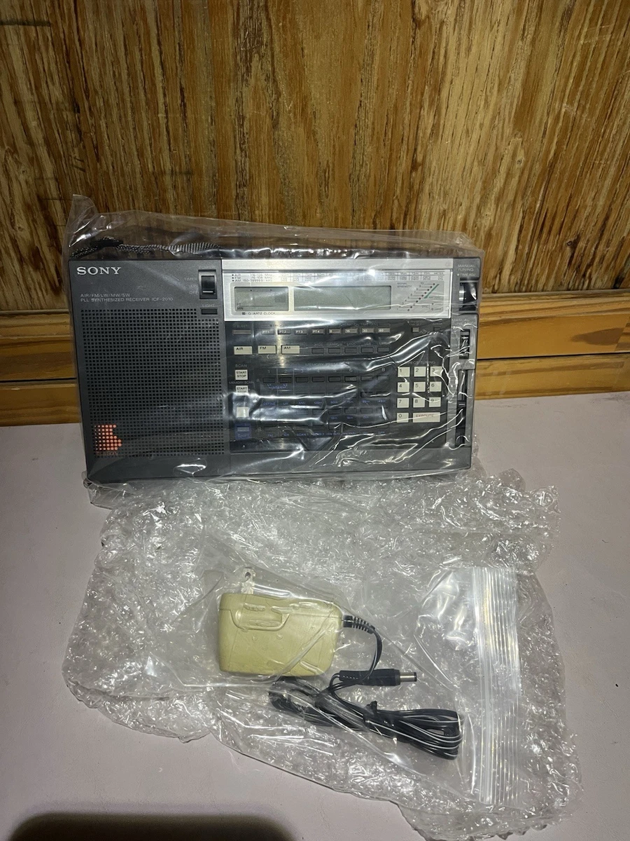 Sony ICF-2010 PLL Récepteur radio ondes courtes AIR FM/LW/MW/SW/HAM