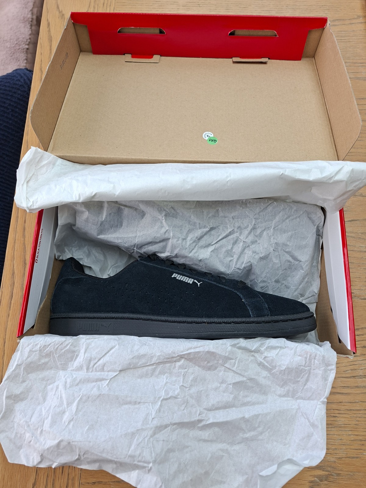 Puma Smash Perf SD Size 9.5 UK Black image 5