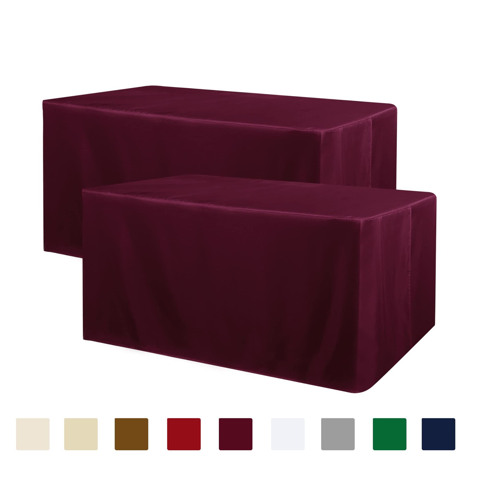 S For 6 Foot Tables - Water Resistant Washable Fabri...