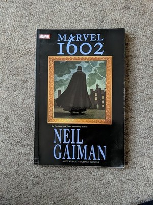 Marvel 1602 Comic Book Neil Gaiman, Andy Kubert, Richard Isanove