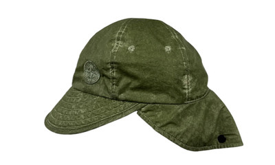 Stone Island Membrane 3L Dust Green Sniper Cap
