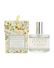 Crabtree Evelyn Eau De Toilette Spray Perfume SUMMER HILL EDT 1.7 Oz New