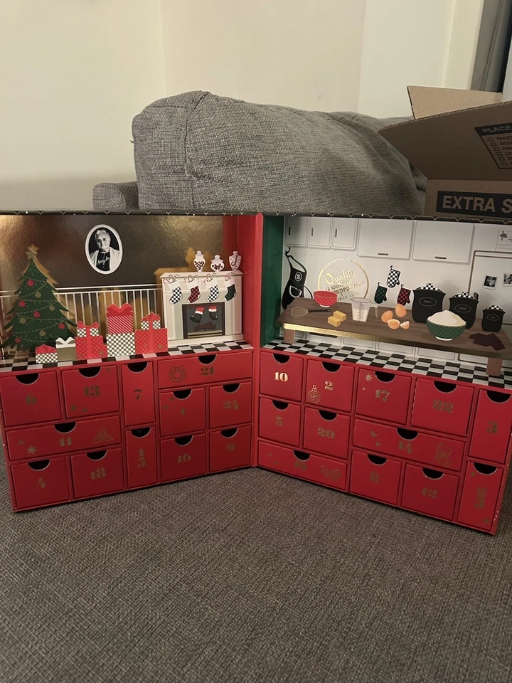 See’s Candies Advent Calendar Empty Box 2024 Holiday House Design – 24 Drawers - Image 2 of 4