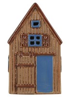 Ib Laursen Lichterhaus Teelichthalter Teelichthaus Windlicht Haus Braun 27661-14