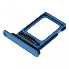 Blue SIM Tray Adapter Side Card Replacement For Apple iPhone 13, 1 Unit