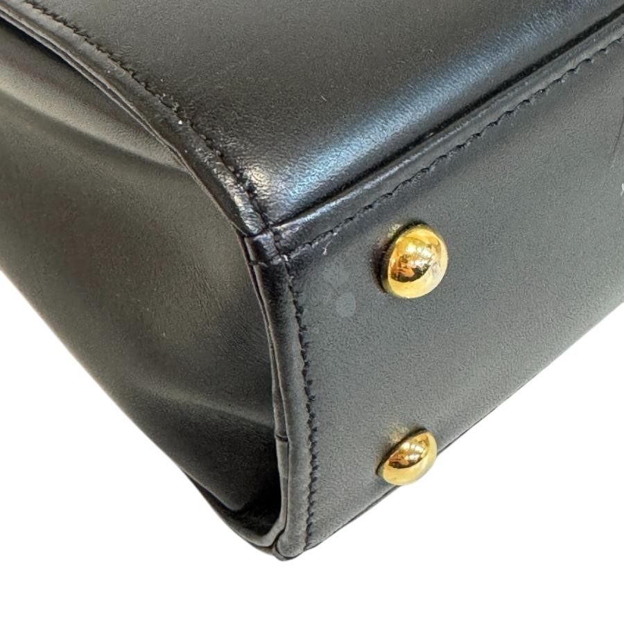 Givenchy Handbag Black Button Switching Formal Au… - image 3