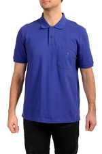 Scuderia Ferrari Men's Purple Piquet Short Sleeve Polo Shirt US L IT 52