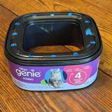 Litter Genie Refill Bags Jumbo 1-Pack, 28 Total ft Up to 4 Months of Supply