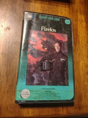 Firefox (VHS, 1982) Warner Home Video Clamshell, Clint Eastwood