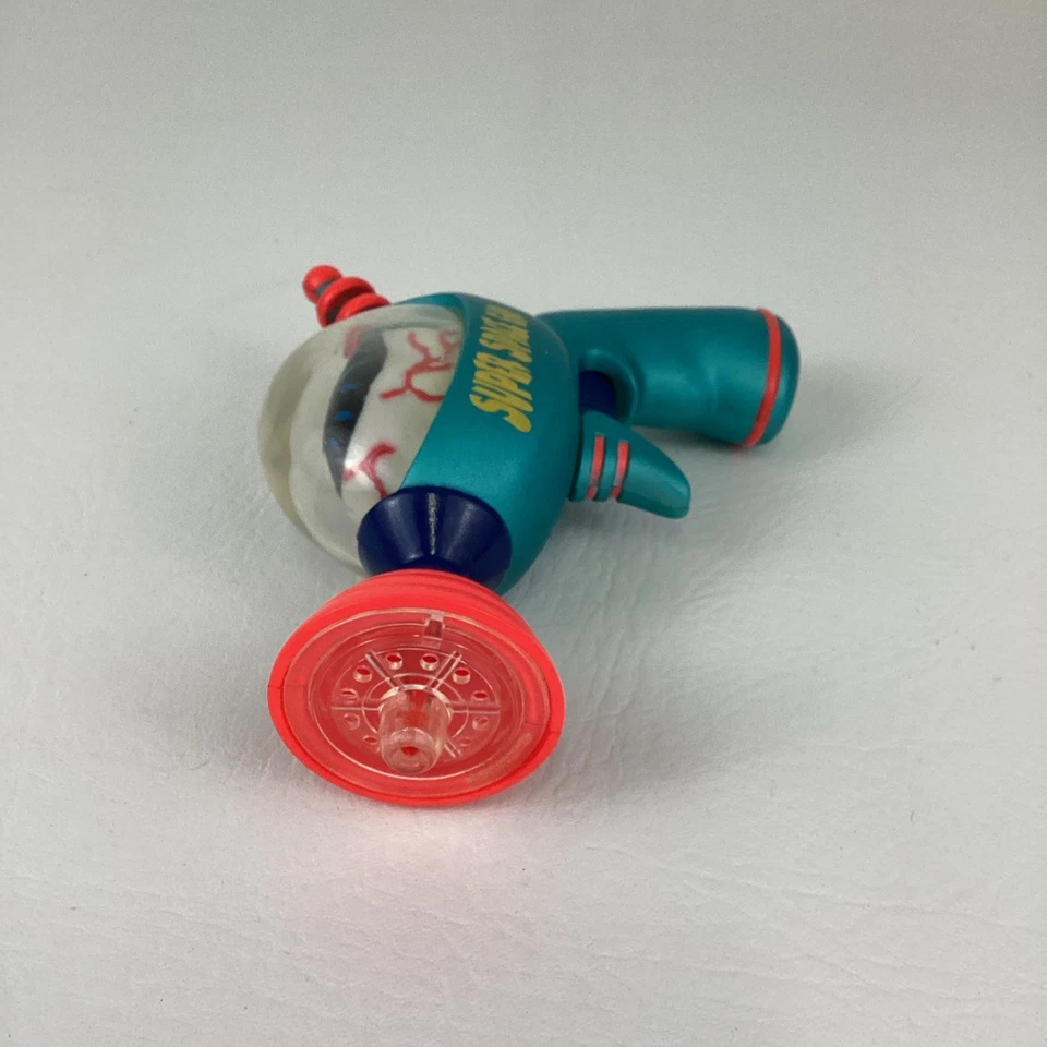 Pistola Super Espacial Pulsante Globo Ocular Luz Sonido Trendmasters De Colección 1998 Foto 3 de 4