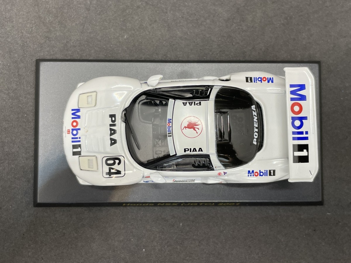 Kyosho 1/64 Honda collection NSX JGTC 2001 white #64 diecast model