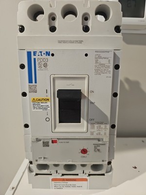 Eaton Power Defense Three Pole 3 Frame Circuit Breaker - PDD33G0400TFAN