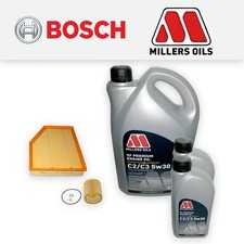 SERVICE KIT for BMW 6 SERIES 630I E63 E64 OIL AIR FILTERS +5w30 OIL (2004-2010)