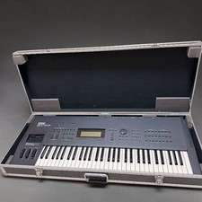 YAMAHA SY77 Teclado Sintetizador Digital Estación de Trabajo Probado con Estuche Rígido Japón