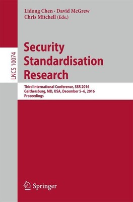 Security Standardisation Research Lidong Chen