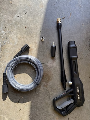 #ad Craftsman 1700 Psi Electric Pressure Washer Accessories Set $50.00