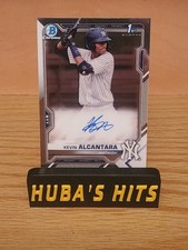 2021 BOWMAN CHROME KEVIN ALCANTARA CUBS AUTO ROOKIE RC