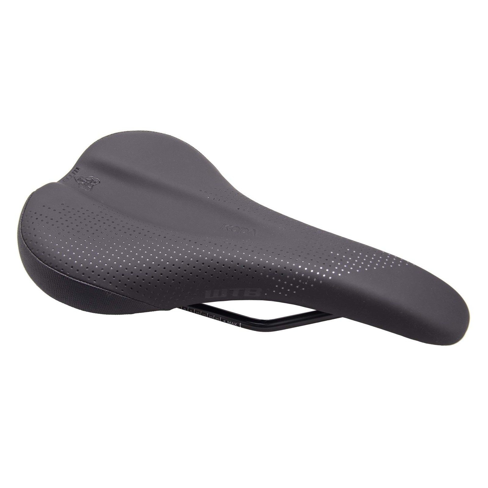 Koda Sattel aus Stahl mittelgro Schwarz 12890₽