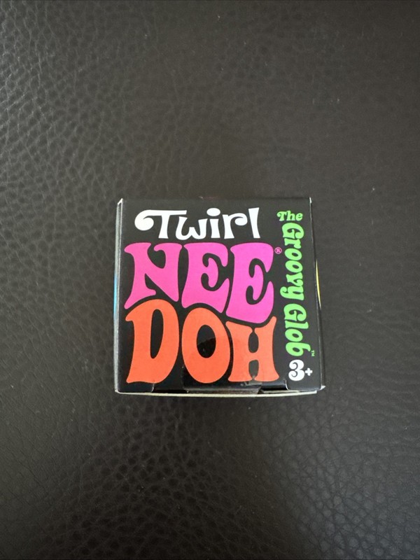 NeeDoh Twirl The Groovy Glob 1.25" Squishy Tiny RARE - Random Color