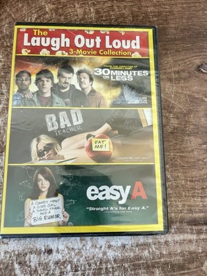 Laugh Out Loud 3 Movie Collection DVD Incl 30 Min Or Less Bad Teacher Easy A
