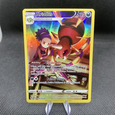 Ariados TG09/TG30 Brillant Stars Strahlende Sterne Trainer Gallery Pokemon Card