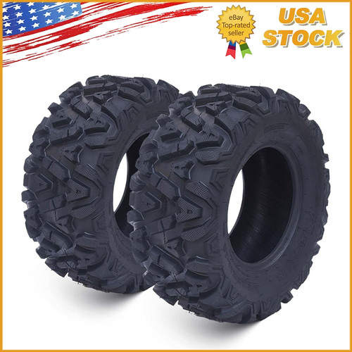 2 Pack 24x9-11 ATV/UTV Tires Sand Off-Road Tires 24x9-11 All Terrain 6Ply Tyres