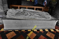 Photo A2 St Davids Cathedral: Effigy of a bishop 1 St David's/Tyddewi  c2021