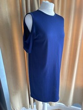 Cheap Monday Blue Midi Visible Shoulder Dress Evening Party  size 8