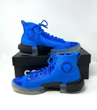 Converse Digital Terrain Disrupt CX High Top Blue Canvas Sneaker Women's 170362C