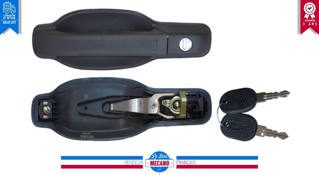 Poignées de portière pour le côté arrière pour automobile