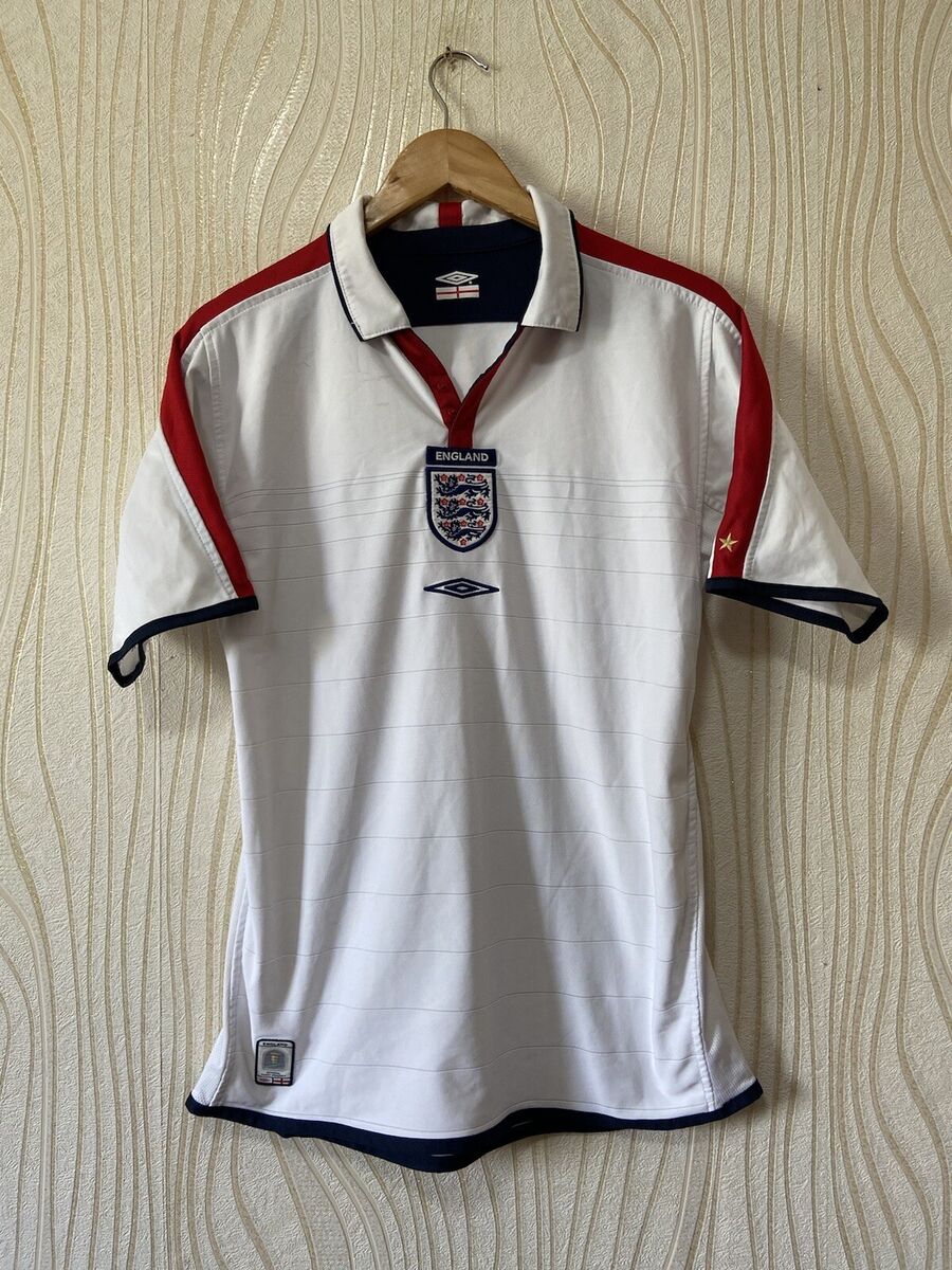 ENGLAND 2003 2004 2005 HOME FOOTBALL SHIRT SOCCER JERSEY ENGLAND 2003 2004 2005 HOME FOOTBALL SHIRT SOCCER JERSEY