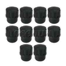 16.2mm OD Black Saxophone Plugs Sax End Plug for Soprano Saxophone Pack of 10