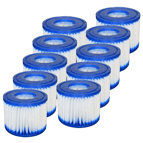 10x orig. Bestway Filterkartusche Pool Filter Ersatzfilter Lay-Z-Spa Gr. 6 VI