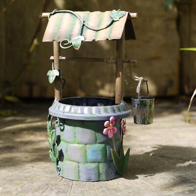 Secret Garden Magische Fee Gut Wünschen Pixie Haus Garten Skulptur Ornament