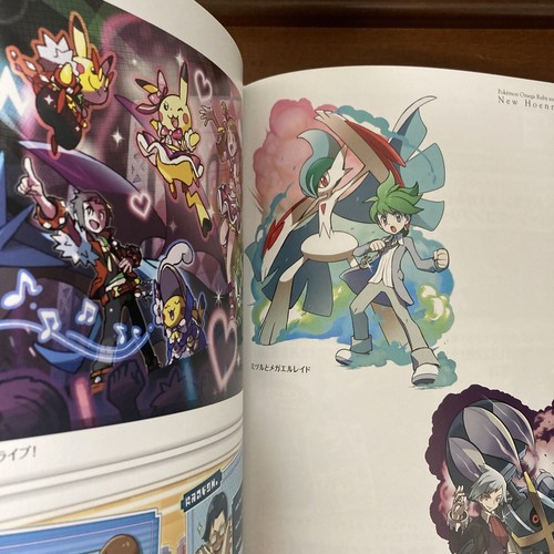 Pokemon Omega Ruby And Pokemon Alpha Sapphire New Hoenn Art Book Illustration Ebay
