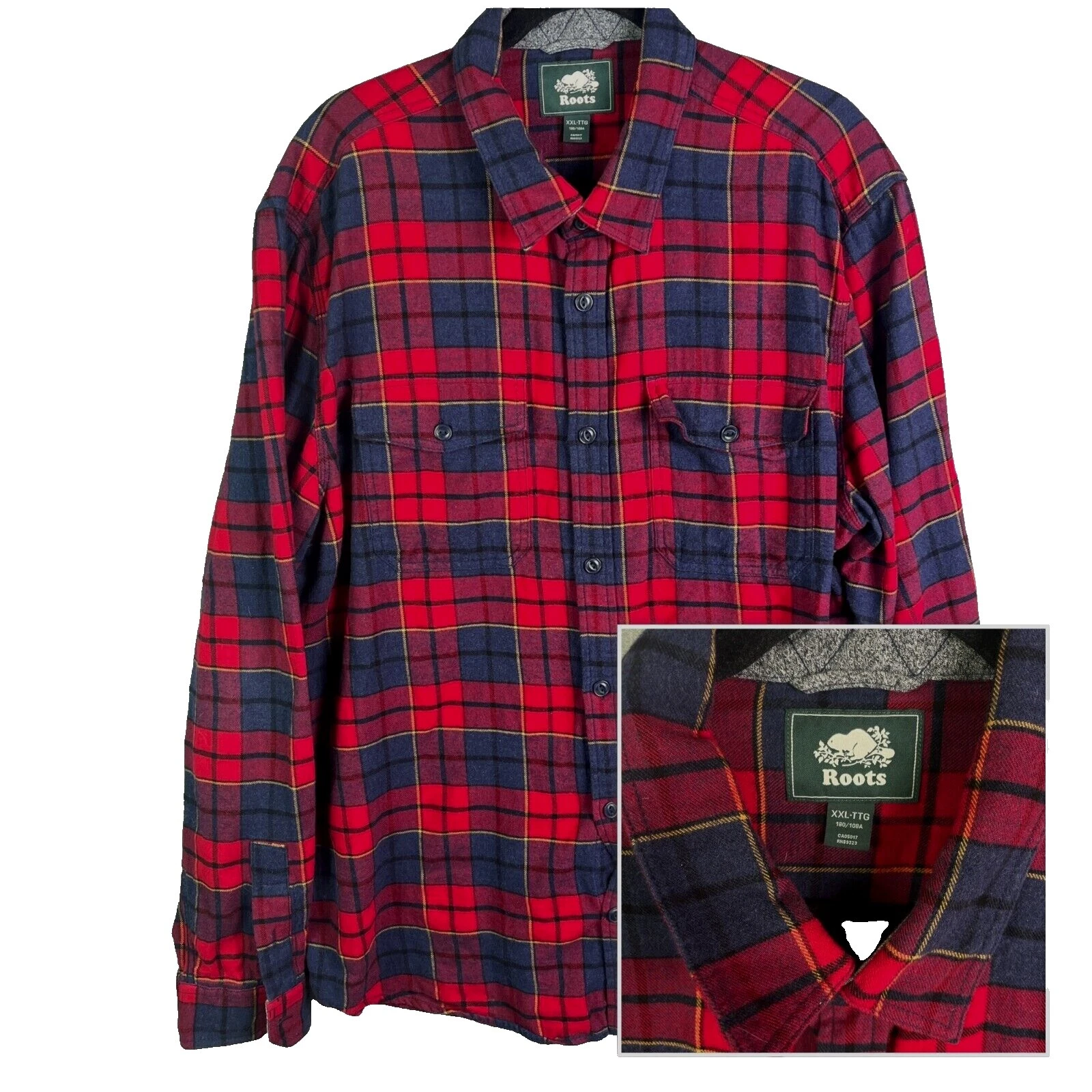 Camisas para hombre talla 2XL con raíces