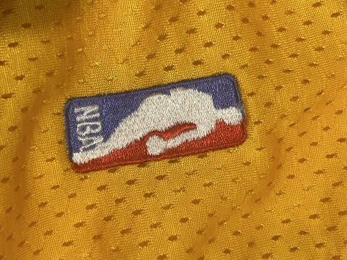 GARY PAYTON NIKE 20 Los Angeles Lakers Men Yellow Sewn Jersey XXXXL/60NBA - Picture 10 of 18