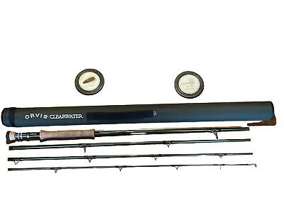 Orvis Clearwater 8wt 10ft 4 Piece Fly Rod With Travel/Storage Tube