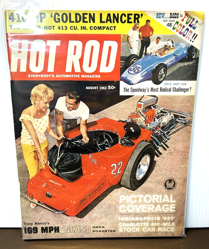 Hot Rod Magazine 1962 Full Year Lot (12) Chevy Ford Mopar Dodge Racing Mechanics - Picture 9 of 14