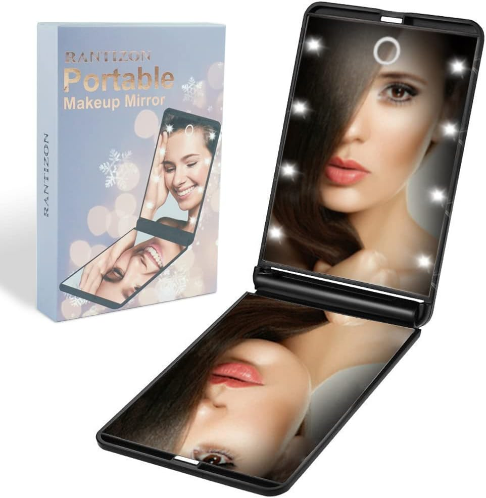 Gifts for Women Rantizon Christmas Stocking Fillers Portable Makeup Mirror Dimma