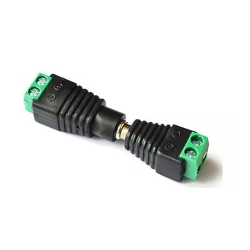 100 PCS Male and Female DC Power Jack Connector with Screw Terminal 5.5 x 2.1mm - Image 2 of 4
